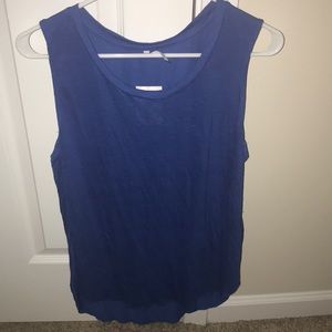 Blue tank top